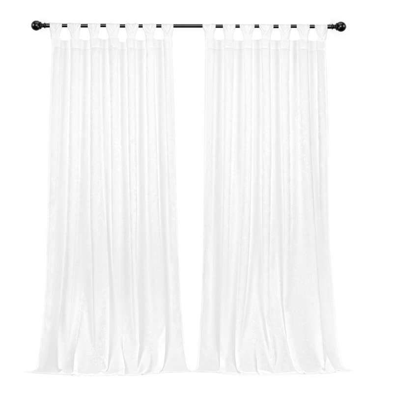 Latitude Run® Polyester Room Darkening Curtain Pair Wayfair